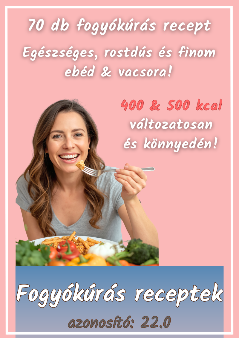 Fogyókúrás receptek ebédre és vacsorára